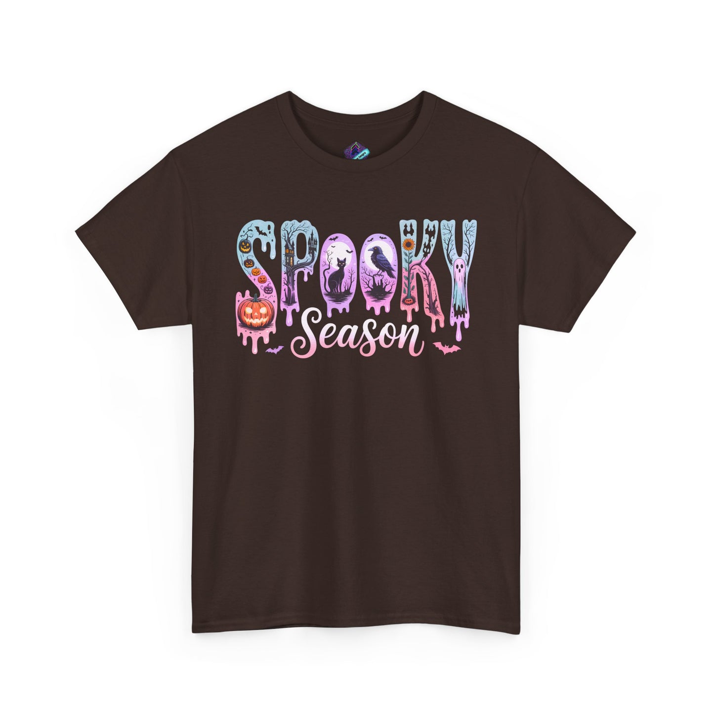 Spooky Season Tee, Halloween T-Shirt, Unisex Cotton Shirt, Fall Apparel, Fun Graphic Tee, Halloween Costume