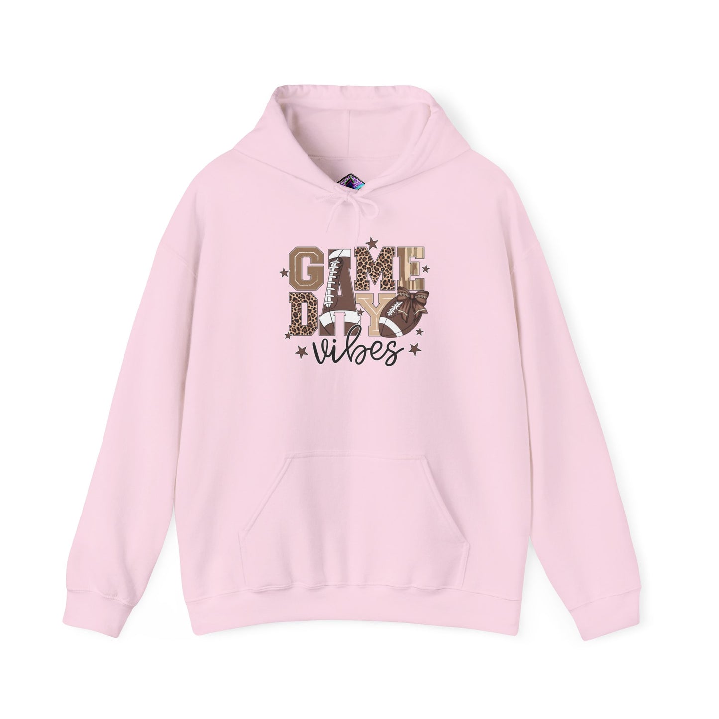 Game Day Vibes Unisex Heavy Blend Hoodie, Cozy Sportswear, Perfect for Tailgating, Casual Comfort, Gift for Sports Fans