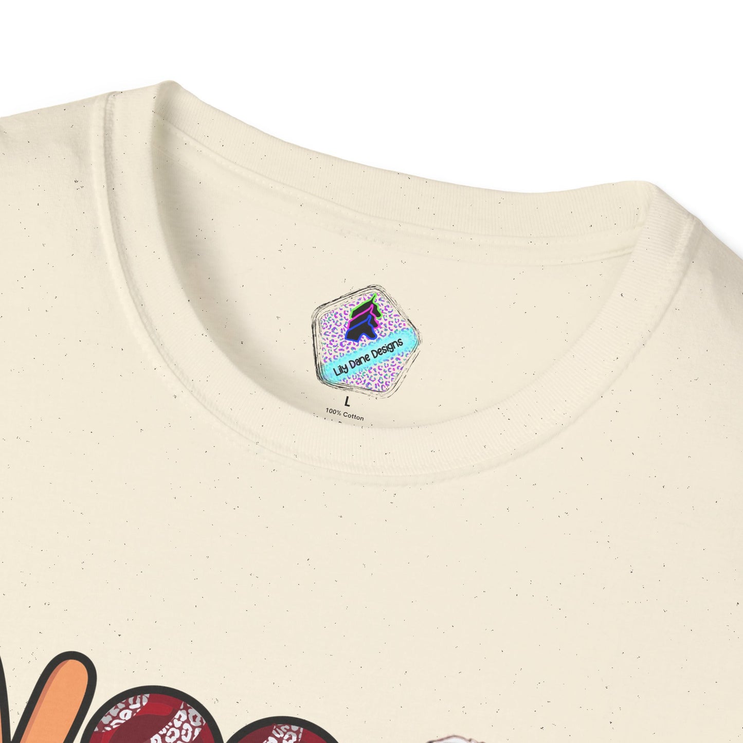Unisex T-Shirt Peace Love Pocola Indians
