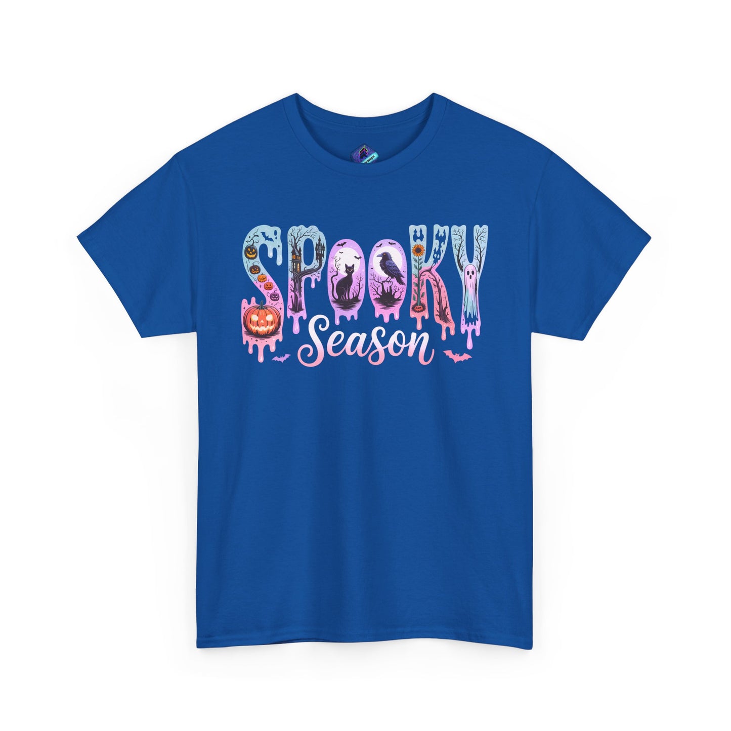 Spooky Season Tee, Halloween T-Shirt, Unisex Cotton Shirt, Fall Apparel, Fun Graphic Tee, Halloween Costume