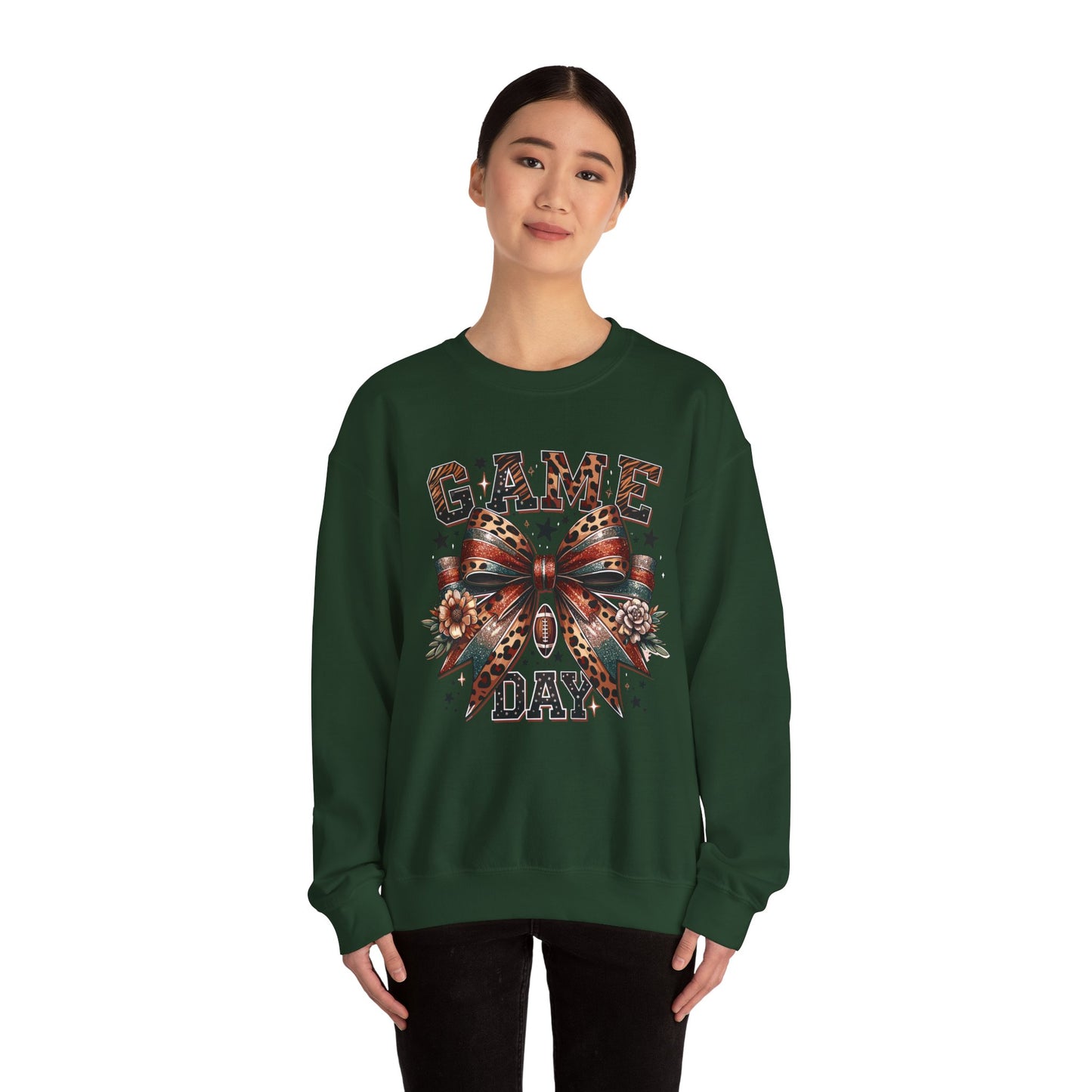 Game Day Unisex Crewneck Sweatshirt, Sports Apparel, Team Spirit Wear, Cozy Gift for Fans, Casual Game Day Outfit