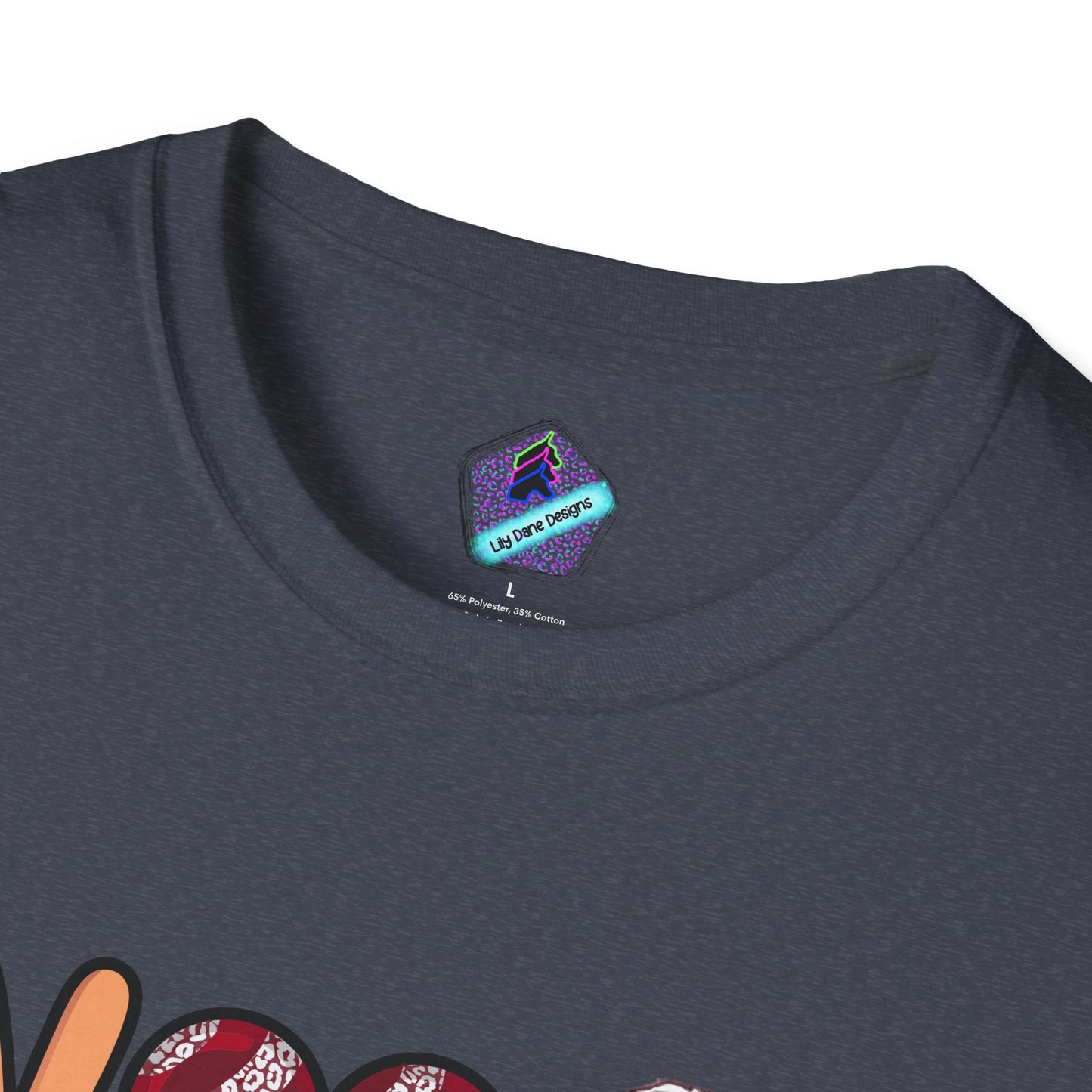 Unisex T-Shirt Peace Love Pocola Indians