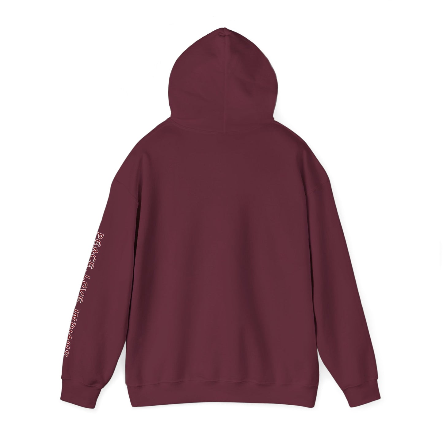 Peace & Love Hoodie: Unisex Heavy Blend Sweatshirt | Cozy Streetwear, Casual Fashion, Gift for Friends, Ideal for Any Occasion