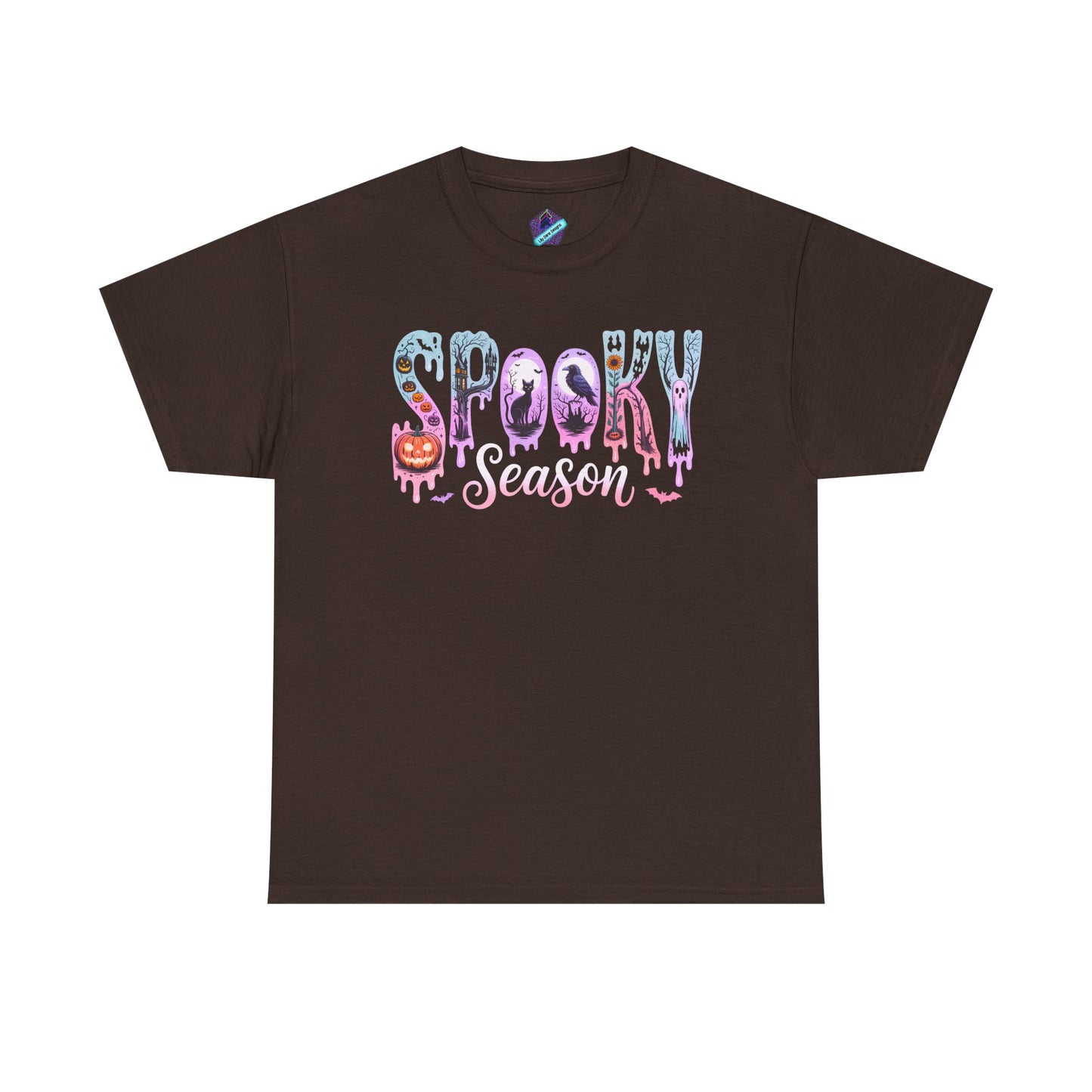 Spooky Season Tee, Halloween T-Shirt, Unisex Cotton Shirt, Fall Apparel, Fun Graphic Tee, Halloween Costume