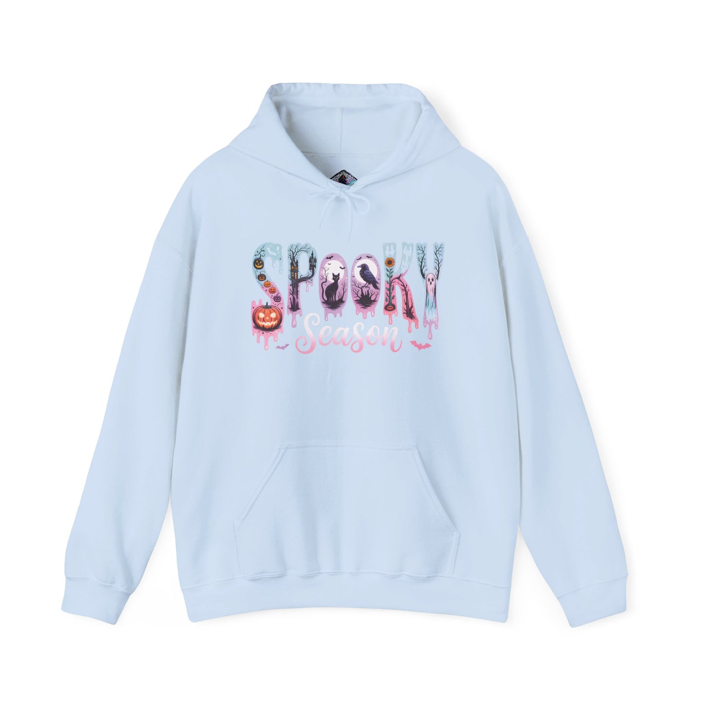 Spooky Season Hoodie, Unisex Pullover, Fall Wardrobe, Halloween Gift, Cozy Sweatshirt, Casual Wear