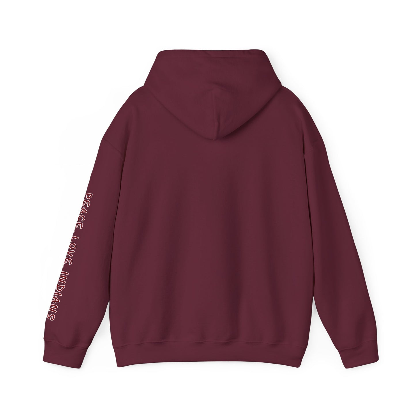 Peace & Love Hoodie: Unisex Heavy Blend Sweatshirt | Cozy Streetwear, Casual Fashion, Gift for Friends, Ideal for Any Occasion
