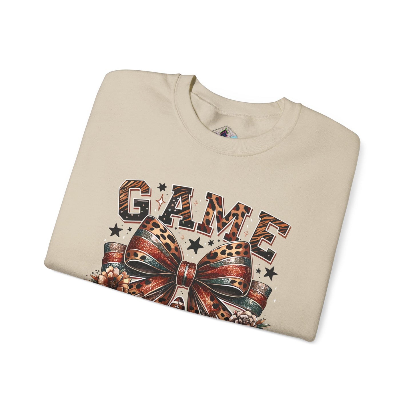 Game Day Unisex Crewneck Sweatshirt, Sports Apparel, Team Spirit Wear, Cozy Gift for Fans, Casual Game Day Outfit