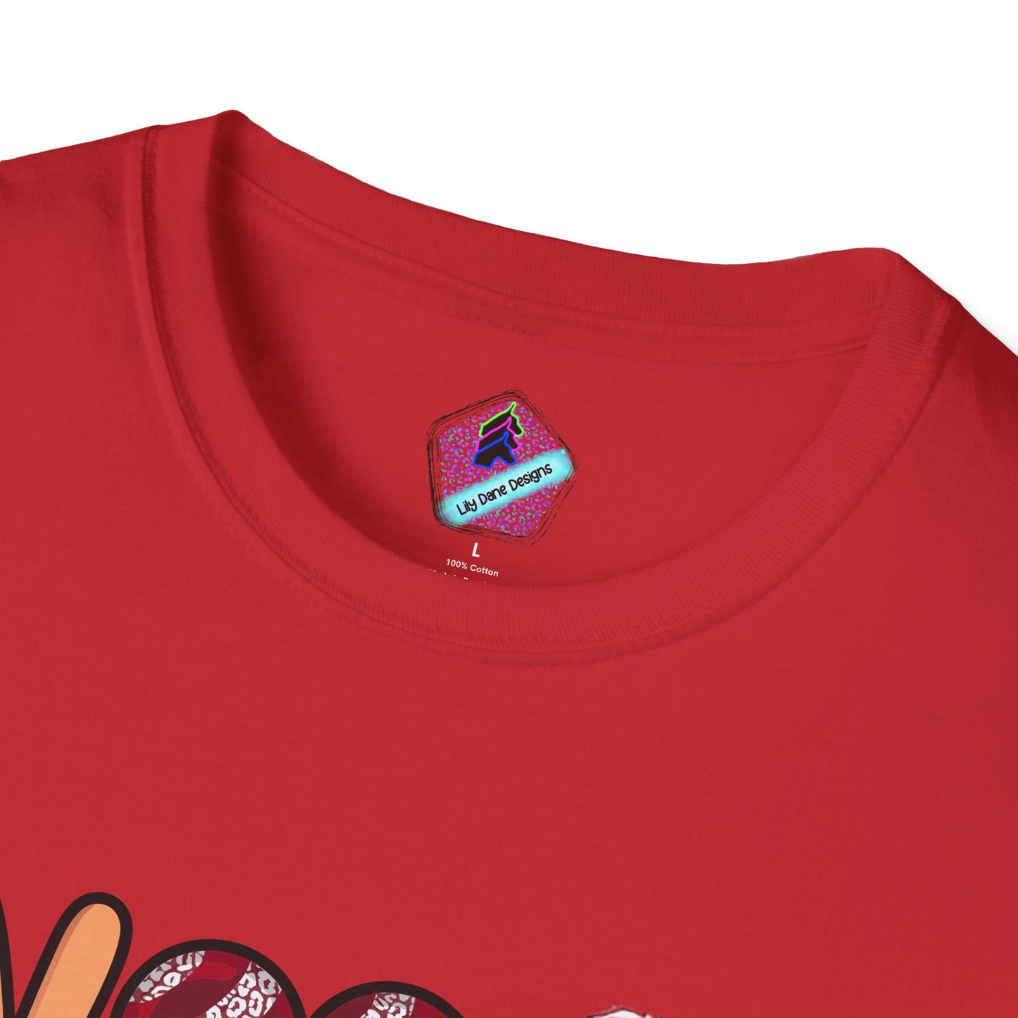 Unisex T-Shirt Peace Love Pocola Indians