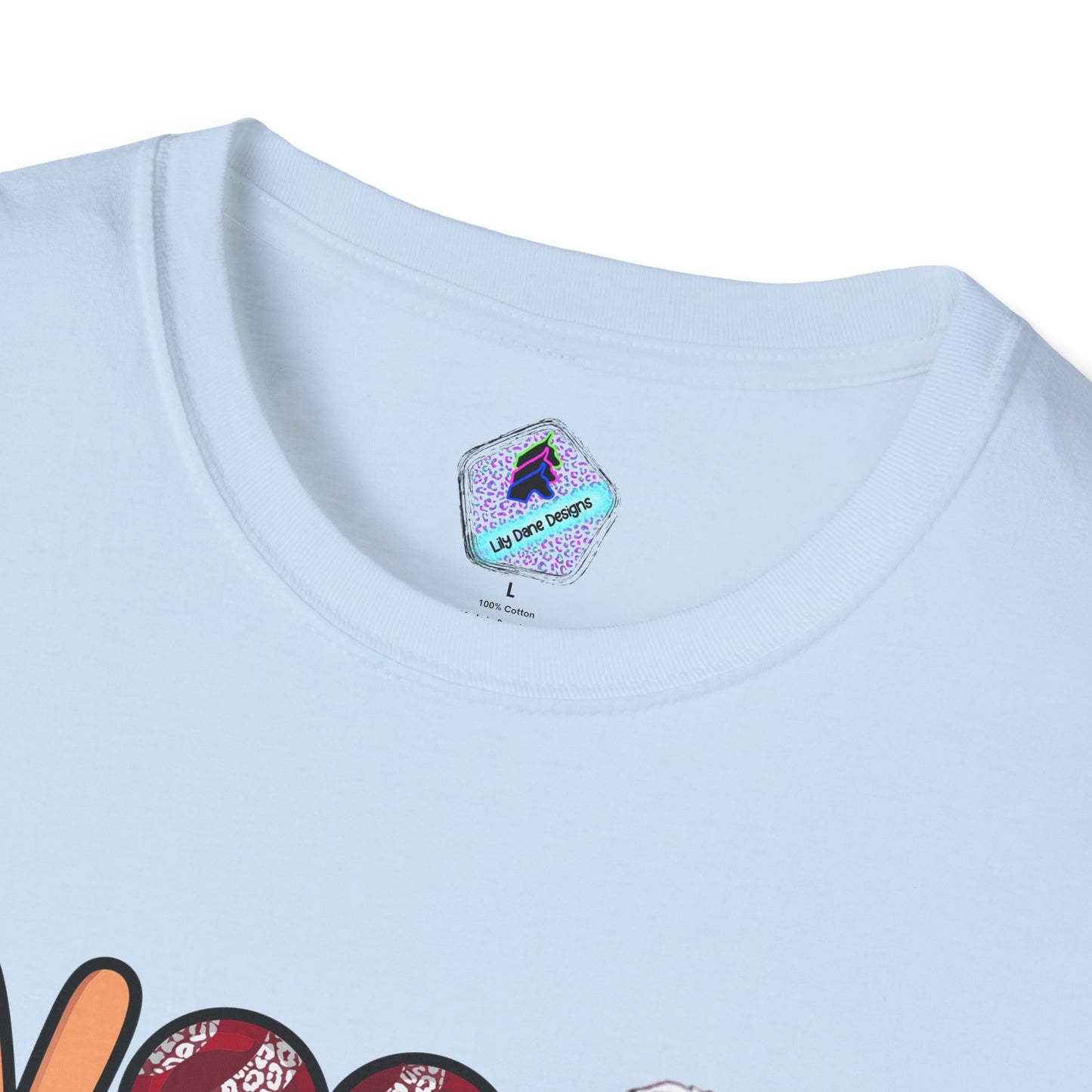 Unisex T-Shirt Peace Love Pocola Indians