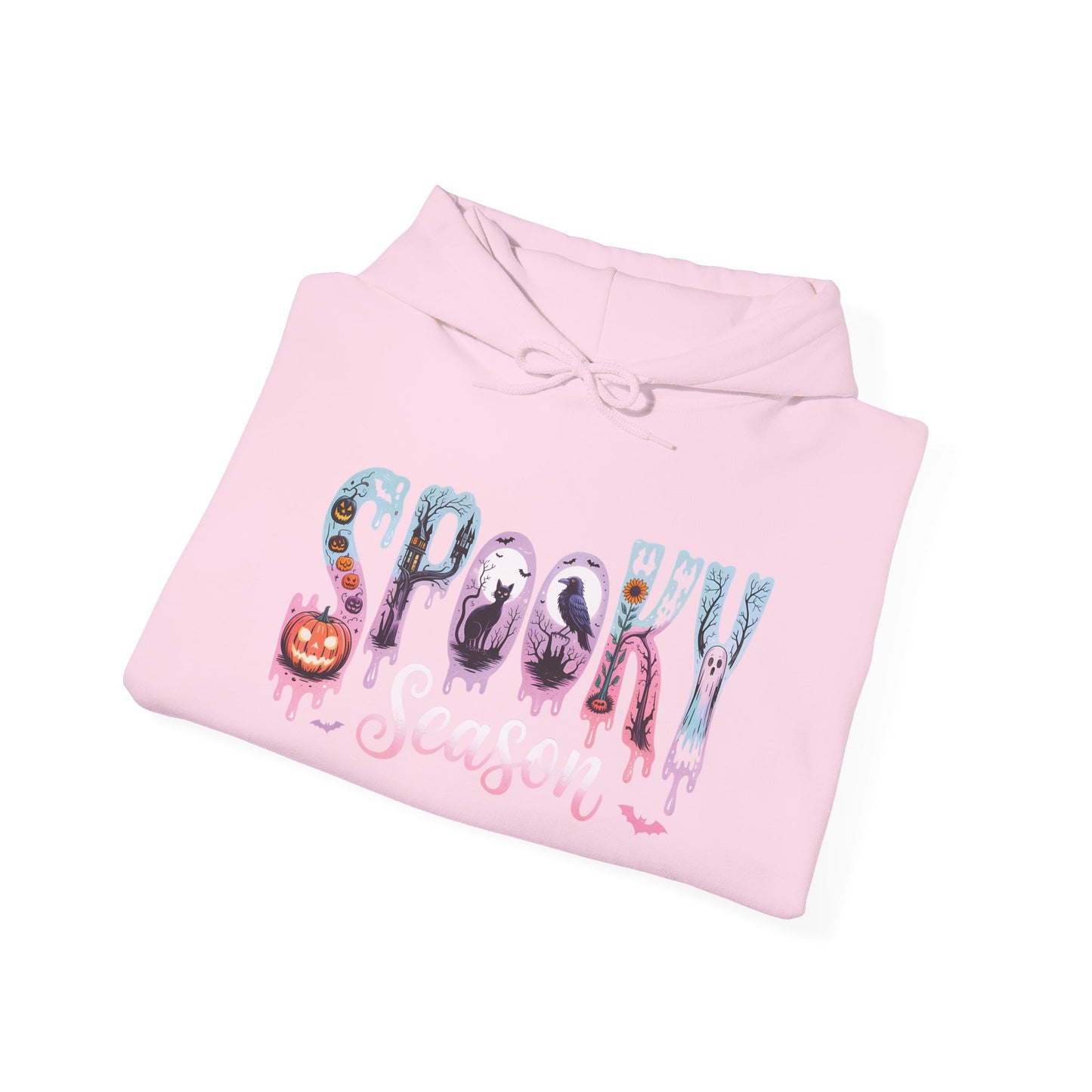 Spooky Season Hoodie, Unisex Pullover, Fall Wardrobe, Halloween Gift, Cozy Sweatshirt, Casual Wear