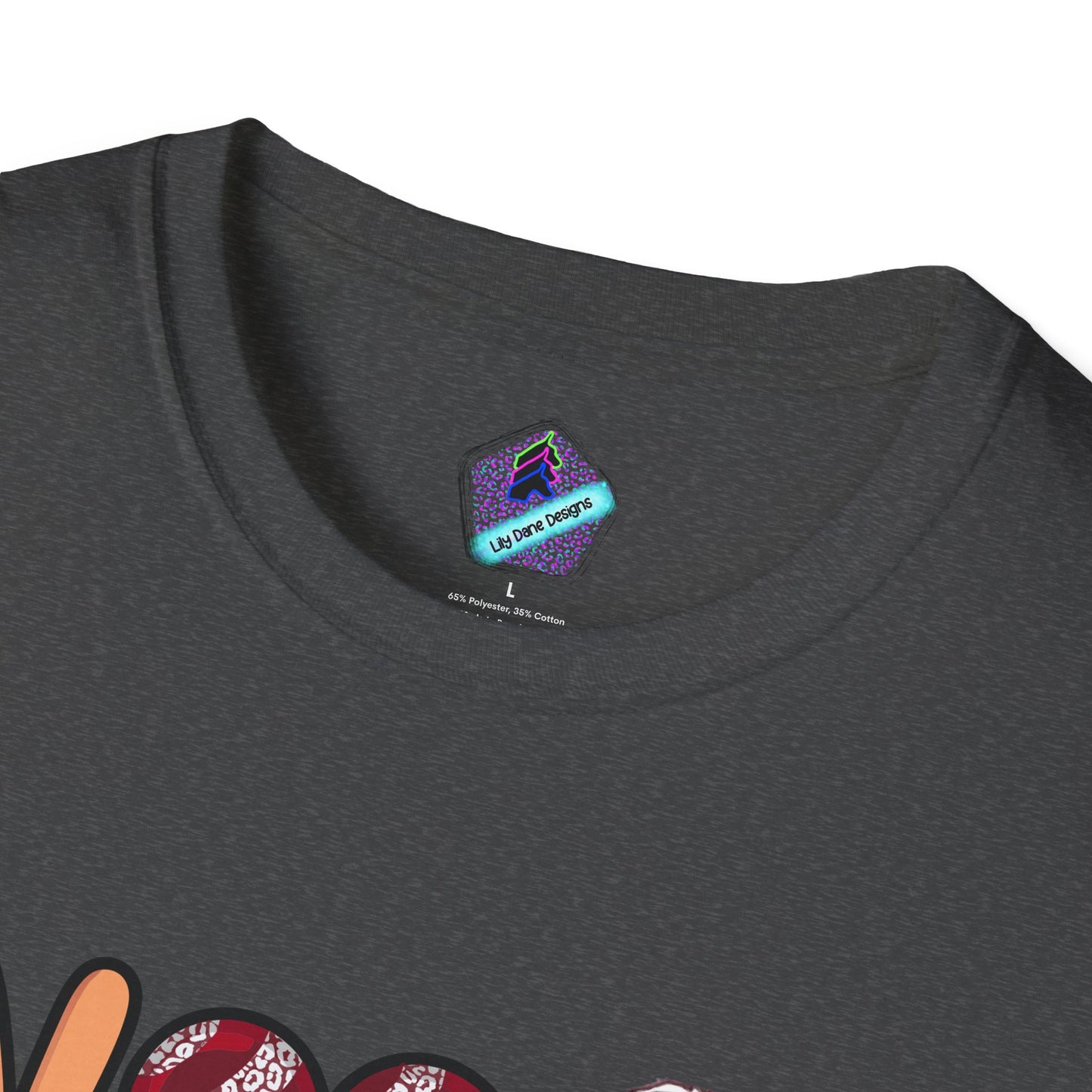 Unisex T-Shirt Peace Love Pocola Indians