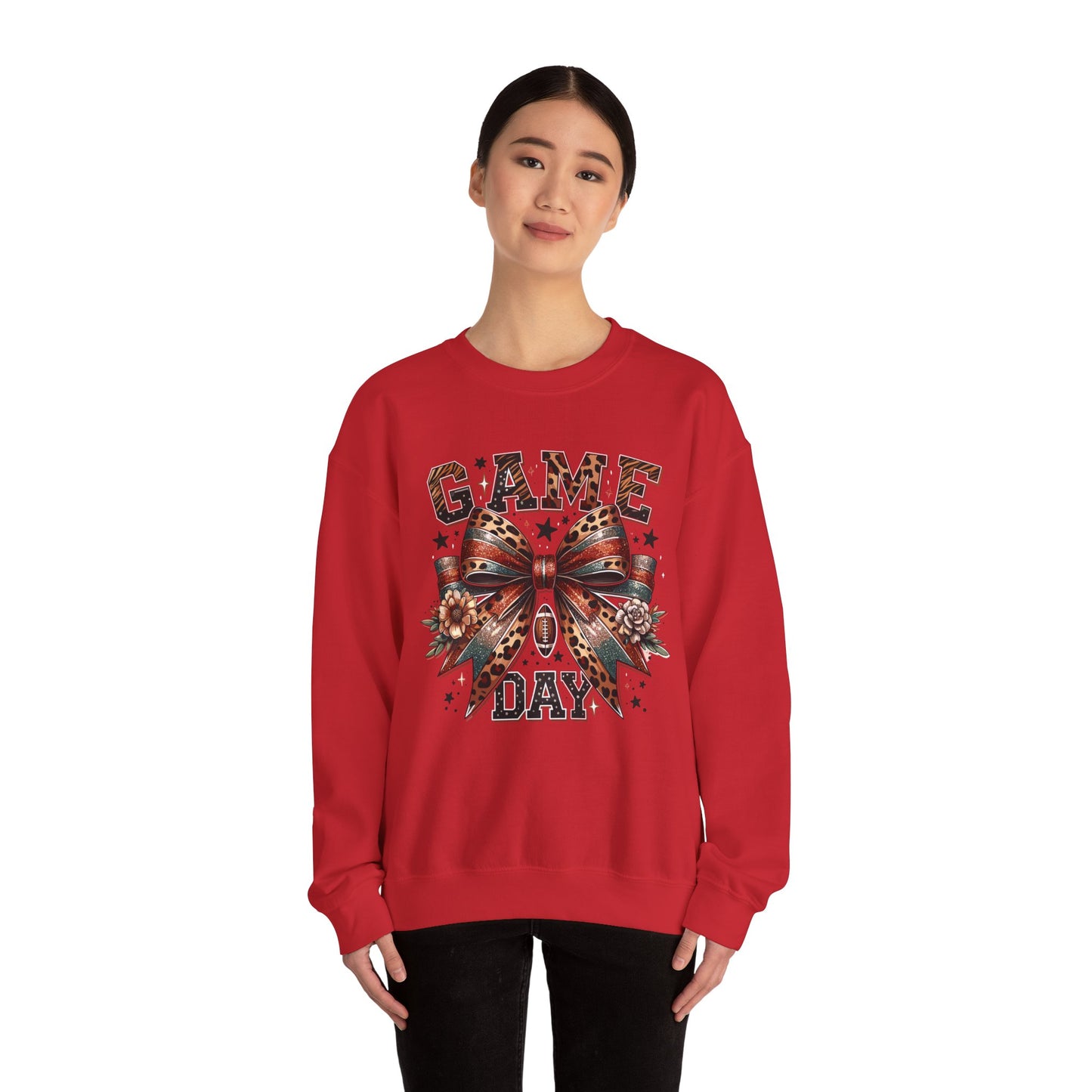 Game Day Unisex Crewneck Sweatshirt, Sports Apparel, Team Spirit Wear, Cozy Gift for Fans, Casual Game Day Outfit