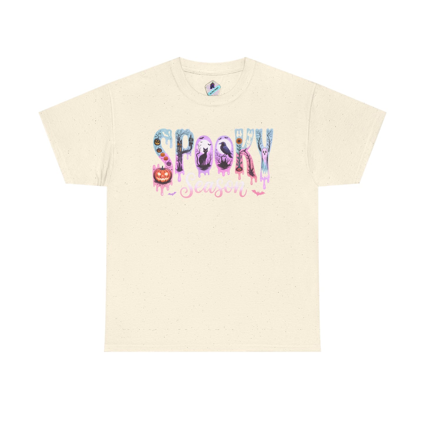 Spooky Season Tee, Halloween T-Shirt, Unisex Cotton Shirt, Fall Apparel, Fun Graphic Tee, Halloween Costume