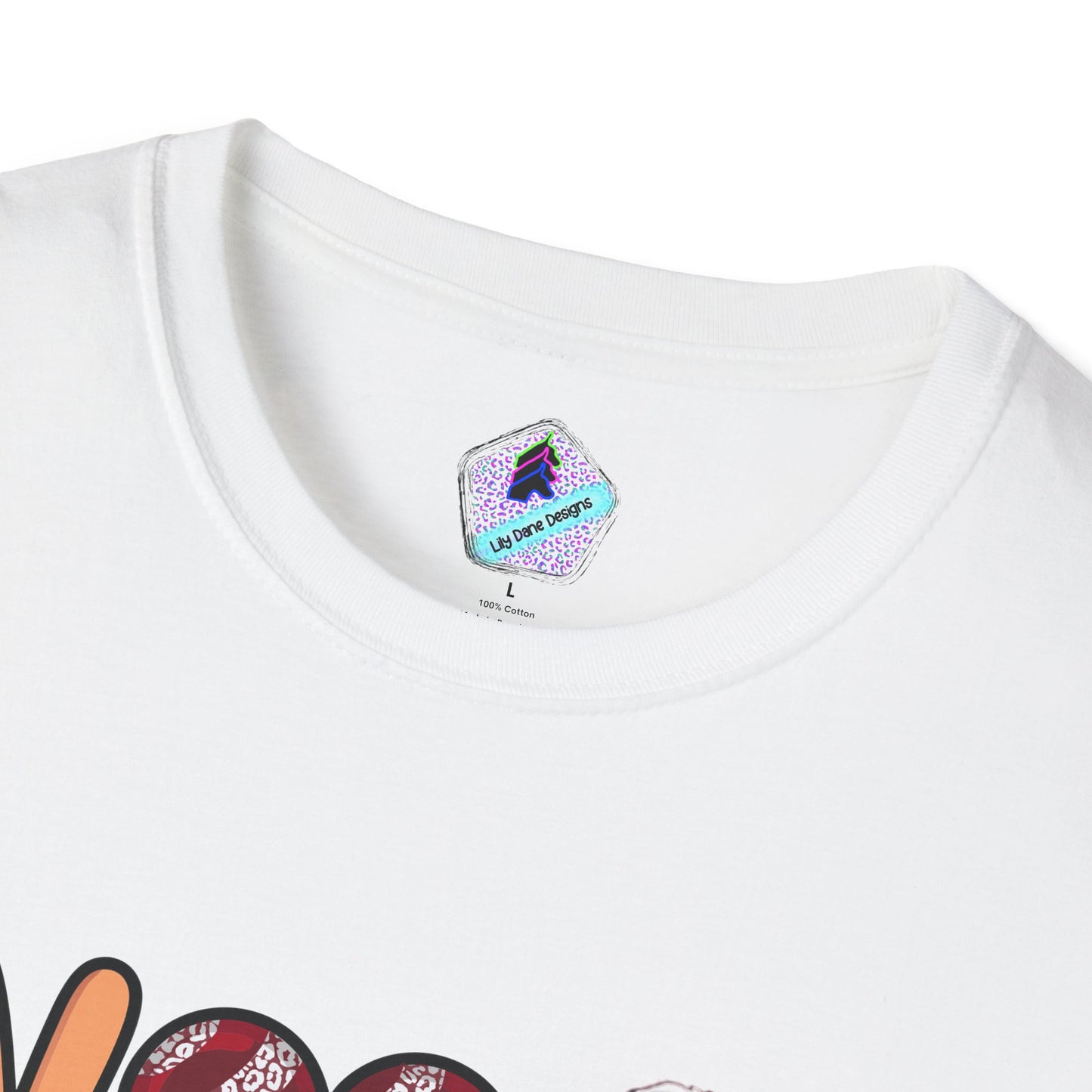 Unisex T-Shirt Peace Love Pocola Indians