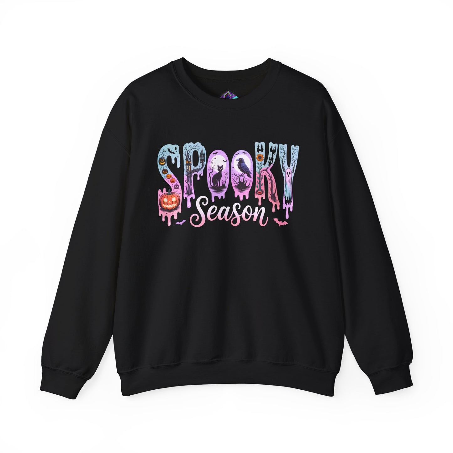 Spooky Season Crewneck Sweatshirt | Unisex Fall Fashion, Halloween Attire, Cozy Casual Wear, Gift for Halloween Lovers, Comfy Sweatshirt
