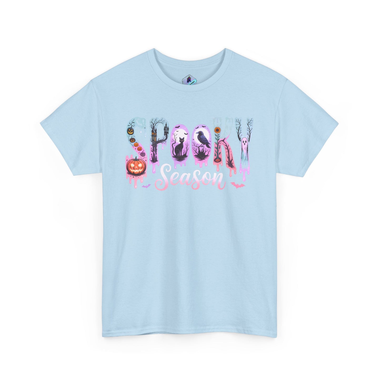 Spooky Season Tee, Halloween T-Shirt, Unisex Cotton Shirt, Fall Apparel, Fun Graphic Tee, Halloween Costume