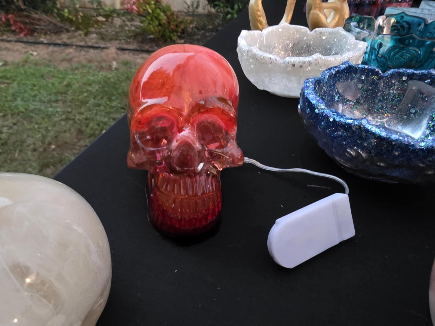 Extra Large Skull with Lights