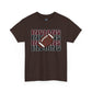 Sporty Unisex Heavy Cotton Tee with 'Indians' Design, Sports Fan Tee, Game Day Shirt, Casual Wear, Gift for Him/Her