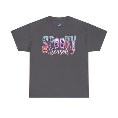 Spooky Season Tee, Halloween T-Shirt, Unisex Cotton Shirt, Fall Apparel, Fun Graphic Tee, Halloween Costume