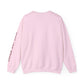 Peace Love Unisex Crewneck Sweatshirt, Sports Apparel, Team Spirit Wear, Cozy Gift for Fans, Casual Game Day Outfit