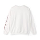 Peace Love Unisex Crewneck Sweatshirt, Sports Apparel, Team Spirit Wear, Cozy Gift for Fans, Casual Game Day Outfit