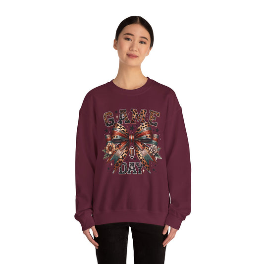Game Day Unisex Crewneck Sweatshirt, Sports Apparel, Team Spirit Wear, Cozy Gift for Fans, Casual Game Day Outfit