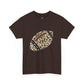 Leopard Print Football Tee, Unisex Cotton Shirt, Sportswear, Game Day Outfit, Unique Gift for Sports Lovers, Casual Wear