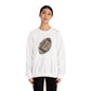 Leopard Football without Designs on Sleeves Unisex Crewneck Sweatshirt | Cozy Sports Apparel, Fall Fashion, Game Day Outfit, Gift for Sports Fans, Sweatshirt for