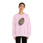 Leopard Football without Designs on Sleeves Unisex Crewneck Sweatshirt | Cozy Sports Apparel, Fall Fashion, Game Day Outfit, Gift for Sports Fans, Sweatshirt for