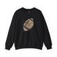 Leopard Football without Designs on Sleeves Unisex Crewneck Sweatshirt | Cozy Sports Apparel, Fall Fashion, Game Day Outfit, Gift for Sports Fans, Sweatshirt for