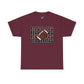 Sporty Unisex Heavy Cotton Tee with 'Indians' Design, Sports Fan Tee, Game Day Shirt, Casual Wear, Gift for Him/Her