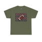 Sporty Unisex Heavy Cotton Tee with 'Indians' Design, Sports Fan Tee, Game Day Shirt, Casual Wear, Gift for Him/Her
