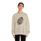 Leopard Print Football Sweatshirt, Cozy Crewneck, Unisex Apparel, Perfect for Game Day, Sports Gift, Fall Fashion