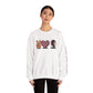 Peace Love Unisex Crewneck Sweatshirt, Sports Apparel, Team Spirit Wear, Cozy Gift for Fans, Casual Game Day Outfit