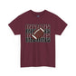 Sporty Unisex Heavy Cotton Tee with 'Indians' Design, Sports Fan Tee, Game Day Shirt, Casual Wear, Gift for Him/Her