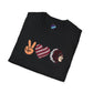 Unisex T-Shirt Peace Love Pocola Indians