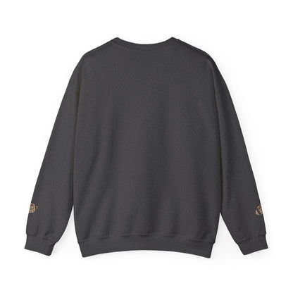 Leopard Print Football Sweatshirt, Cozy Crewneck, Unisex Apparel, Perfect for Game Day, Sports Gift, Fall Fashion