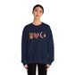 Peace Love Unisex Crewneck Sweatshirt, Sports Apparel, Team Spirit Wear, Cozy Gift for Fans, Casual Game Day Outfit