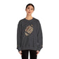 Leopard Print Football Sweatshirt, Cozy Crewneck, Unisex Apparel, Perfect for Game Day, Sports Gift, Fall Fashion