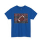 Sporty Unisex Heavy Cotton Tee with 'Indians' Design, Sports Fan Tee, Game Day Shirt, Casual Wear, Gift for Him/Her