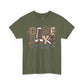 Game Day Vibes Unisex Heavy Cotton Tee, Sports Shirt, Team Spirit Apparel, Casual Wear, Great for Tailgating, Gift for Football Fans