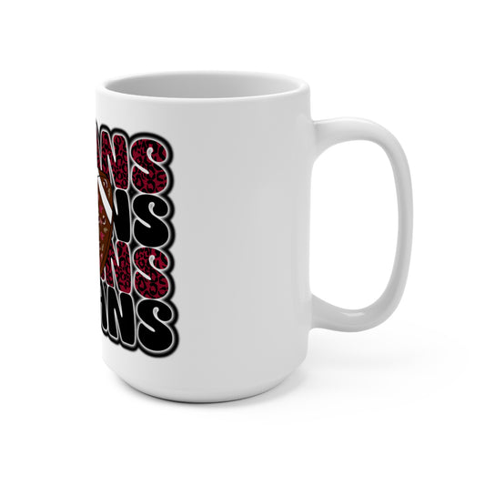 Football-themed Mug, Perfect Gift for Fans, Game Day Essential, Sports Lover's Accessory, Customizable Decor