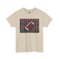 Sporty Unisex Heavy Cotton Tee with 'Indians' Design, Sports Fan Tee, Game Day Shirt, Casual Wear, Gift for Him/Her