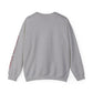 Peace Love Unisex Crewneck Sweatshirt, Sports Apparel, Team Spirit Wear, Cozy Gift for Fans, Casual Game Day Outfit