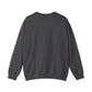 Peace Love Unisex Crewneck Sweatshirt, Sports Apparel, Team Spirit Wear, Cozy Gift for Fans, Casual Game Day Outfit