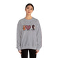 Peace Love Unisex Crewneck Sweatshirt, Sports Apparel, Team Spirit Wear, Cozy Gift for Fans, Casual Game Day Outfit