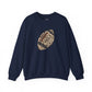 Leopard Football without Designs on Sleeves Unisex Crewneck Sweatshirt | Cozy Sports Apparel, Fall Fashion, Game Day Outfit, Gift for Sports Fans, Sweatshirt for