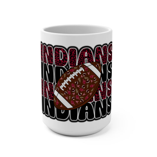Football-themed Mug, Perfect Gift for Fans, Game Day Essential, Sports Lover's Accessory, Customizable Decor