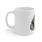 Leopard Print Football Mug for Sports Lovers, Gift for Him, Coffee Cup, Tea Mug, Funny Sports Decor, Personalized Gifting
