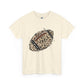 Leopard Print Football Tee, Unisex Cotton Shirt, Sportswear, Game Day Outfit, Unique Gift for Sports Lovers, Casual Wear